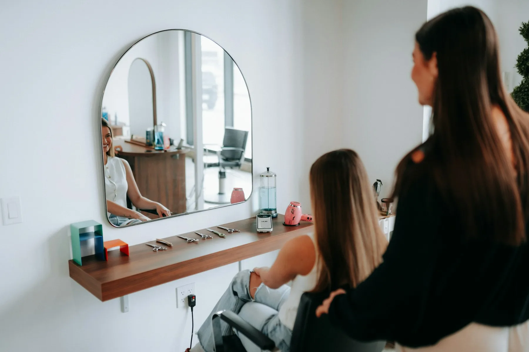 Conseil personnalisé dans l’espace coiffure